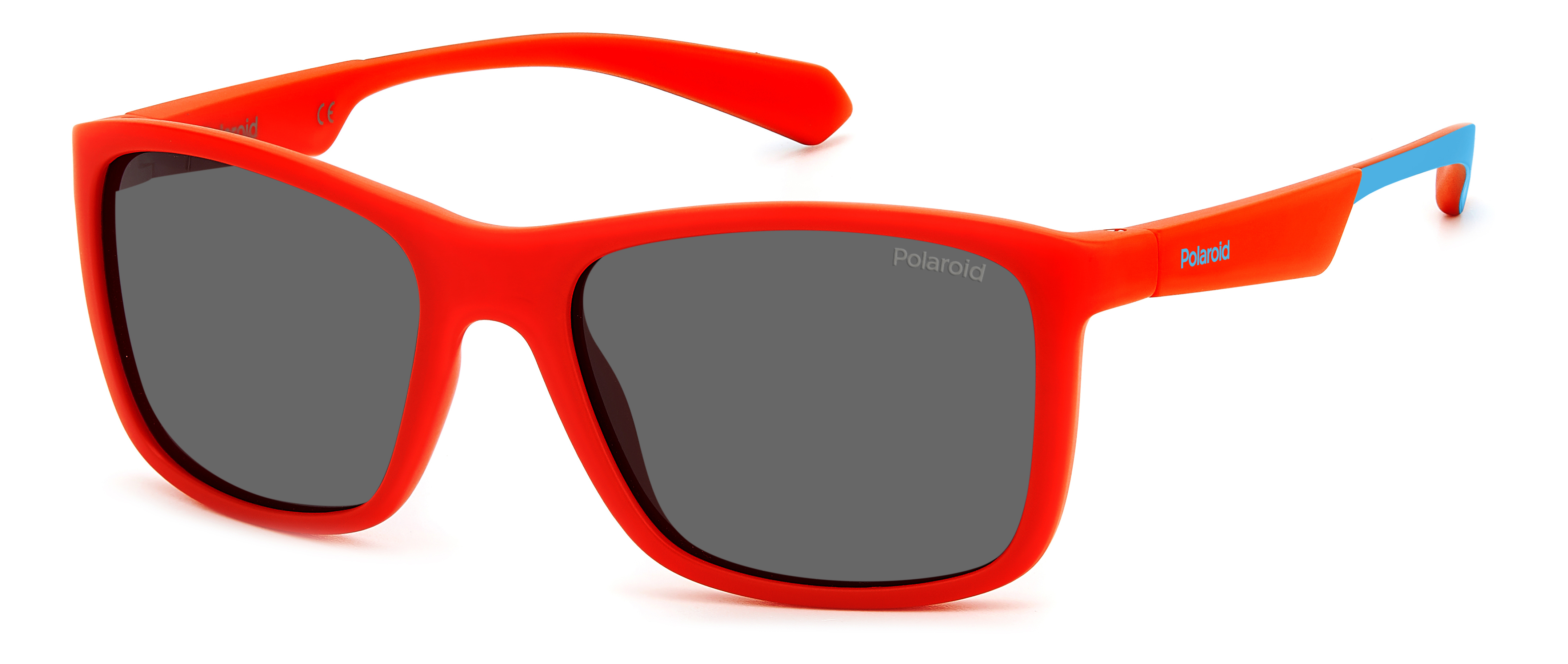 POLAROID-KIDS-8053/S 4E3*M9 RED BLUE(GREY POLARIZED 49*16, Rojo, hi-res image number 0